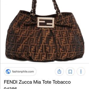 Original Fendi tote bag